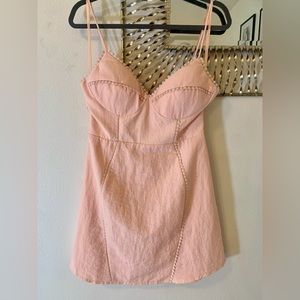 Saints + Secrets Pink Mini Dress